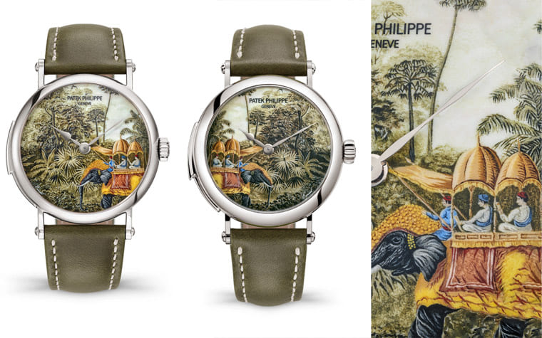 百達(dá)翡麗2023珍稀工藝展座鐘、懷表與手表焦點(diǎn)展品一次看-復(fù)刻表