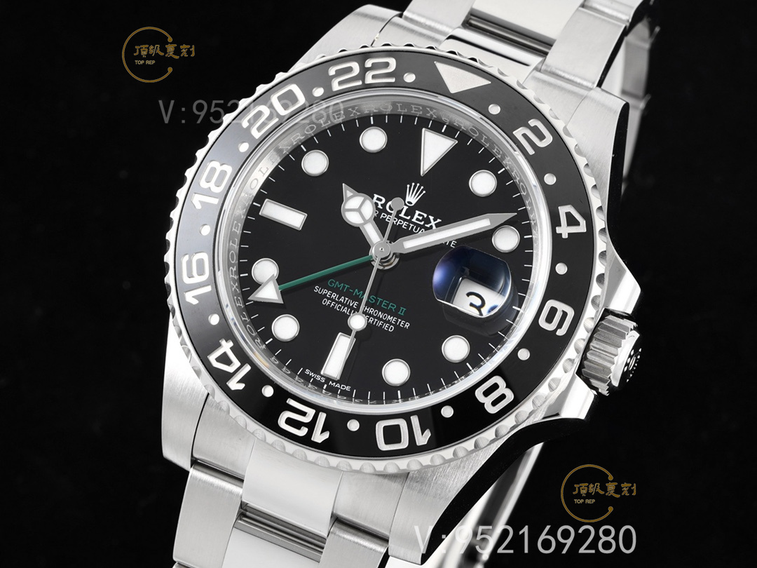 C+廠勞力士格林尼治綠針值得入手嗎,上海3186機芯-復刻表