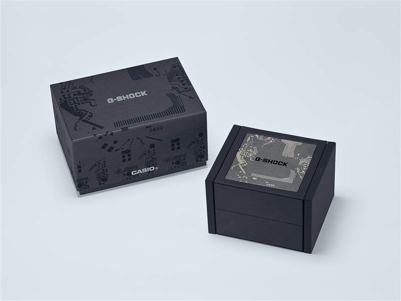 G-SHOCK推出GMW-B5000TCC電子腕表：電路板圖案表殼-復(fù)刻表