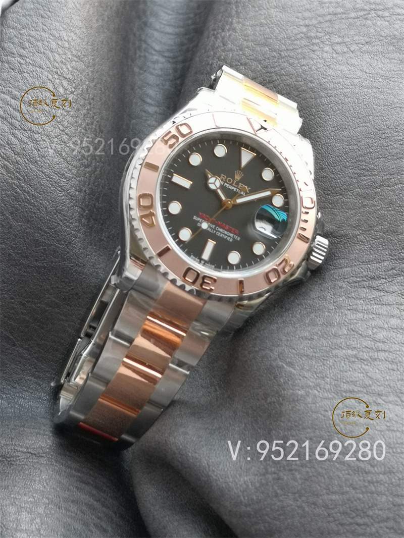 VS廠勞力士40mm間紅金游艇做工怎么樣,VS廠丹東3235一體機芯-復(fù)刻表