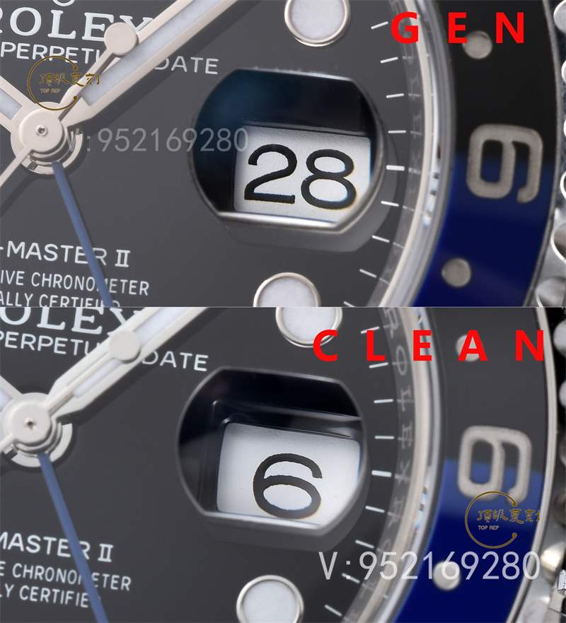 Clean廠C廠勞力士百事/國米圈升級丹東3285機芯對比正品怎么樣-復刻表