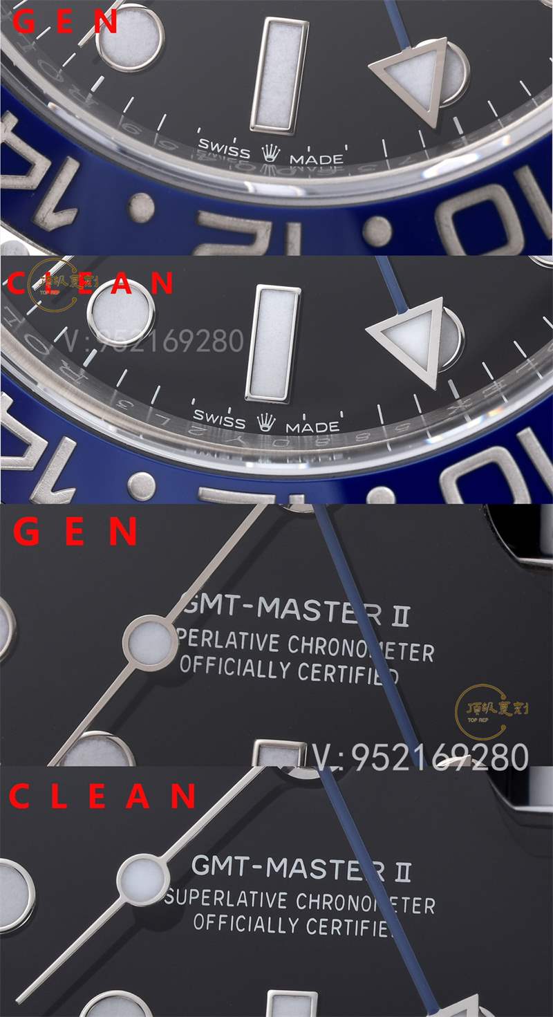 Clean廠C廠勞力士百事/國米圈升級丹東3285機芯對比正品怎么樣-復刻表