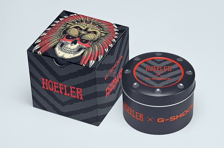 G-SHOCK與滑板冠軍選手、品牌三方聯名DW-5600方表散發濃濃街頭藝術風格-復刻表