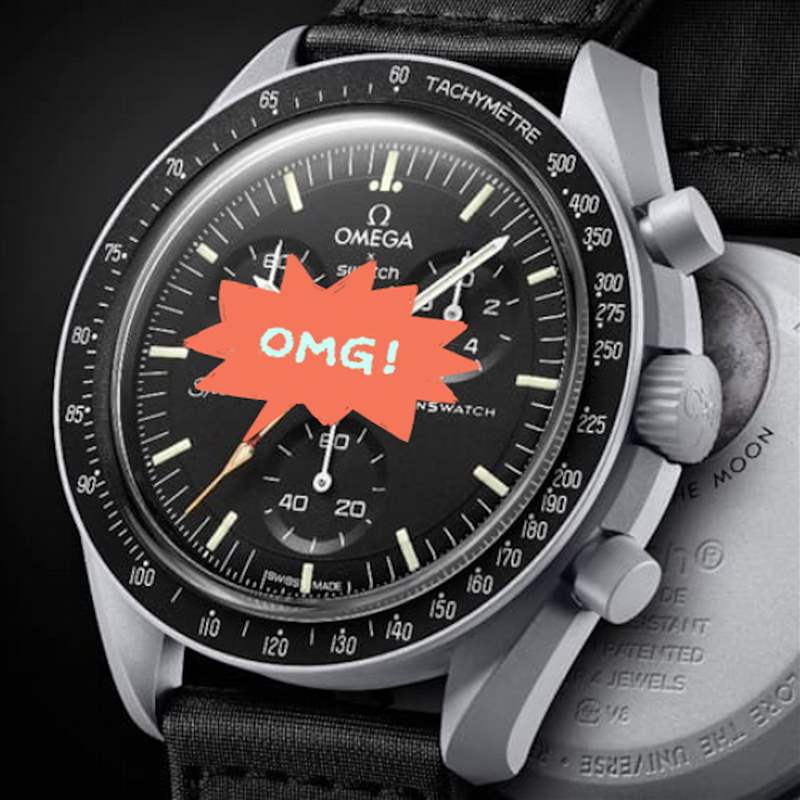 OMEGA MoonSwatch第5波！Moonshine大秒針有新「驚喜」你buy嗎？-復(fù)刻表