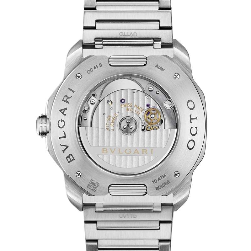 寶格麗推出全新Octo Roma系列腕表：巴黎釘紋表盤、中央飛行陀飛輪、虎眼石鑲嵌機(jī)芯-復(fù)刻表