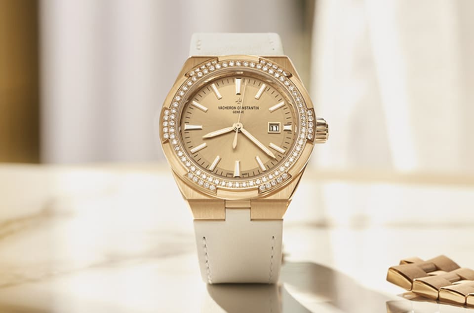 江詩丹頓中性尺寸Overseas自動表再追加粉紅金面盤款式向現代女性探險精神致敬-復刻表