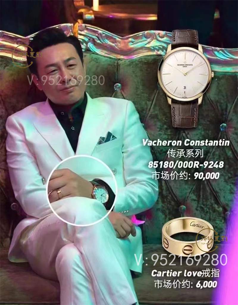 高啟強同款江詩丹頓傳承85180復刻表MKS廠做工好嗎,細節(jié)怎么樣-復刻表