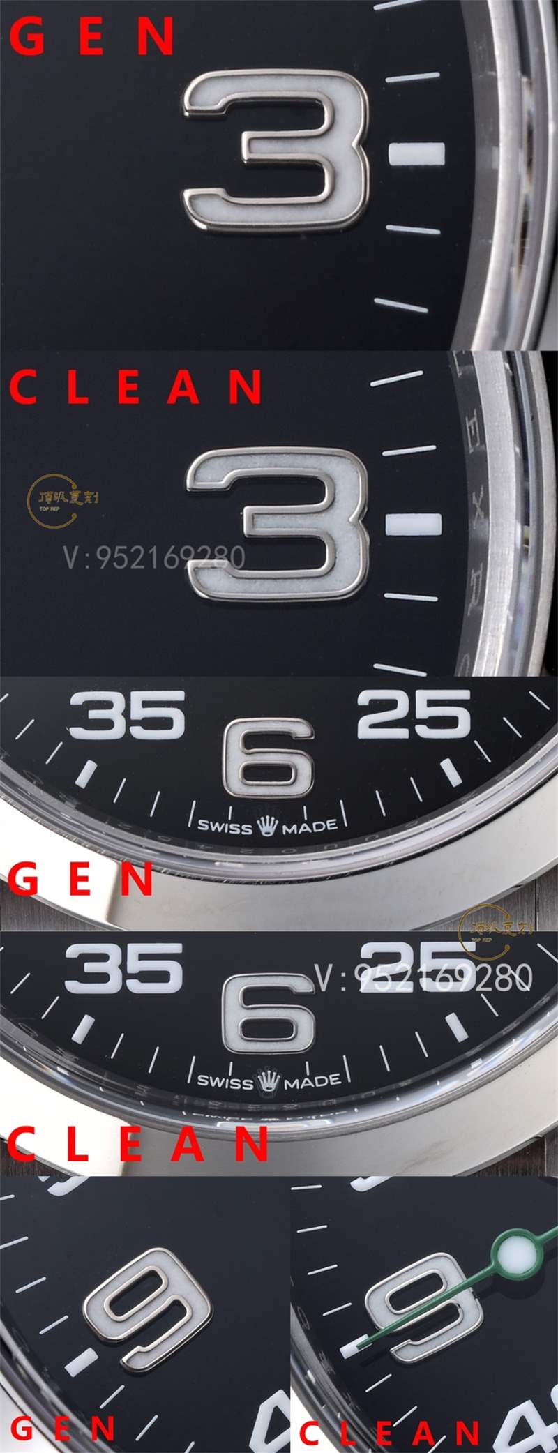 Clean廠C廠勞力士空霸126900做工對比正品會一眼假嗎-復刻表