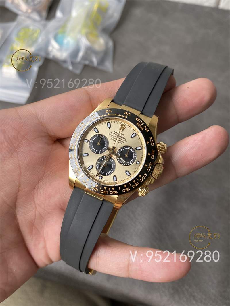 C廠余文樂真假對比,Clean廠勞力士余文樂4130做工對比正品一眼假嗎-復刻表