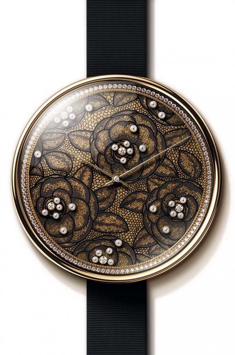 香奈兒高級(jí)制表與高級(jí)訂制服的邂逅Mademoiselle Privé腕表系列-復(fù)刻表