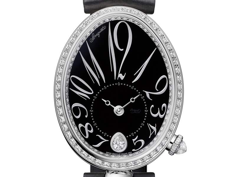 寶璣推出Reine De Naples 8918腕表新作：黑色大明火琺瑯表盤-復刻表