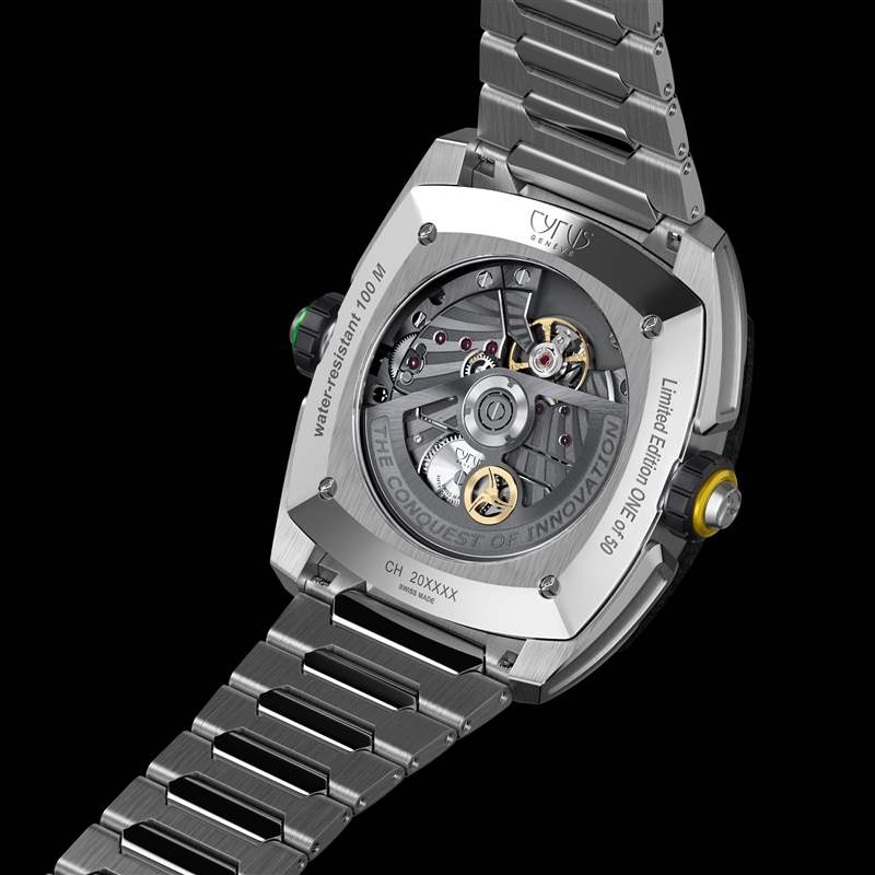 瑞士表廠CYRUS特立獨(dú)行新作大玩復(fù)雜功能可同步測(cè)量?jī)蓚€(gè)時(shí)段-復(fù)刻表