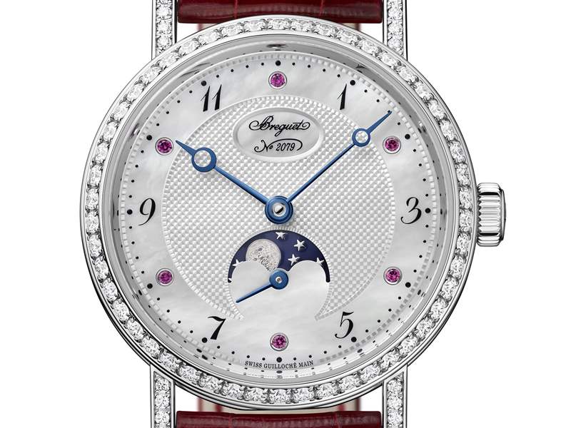 Breguet推出Classique Phase de Lune 9085 Valentine’s Day情人節(jié)主題腕表：紅寶石時標-復刻表