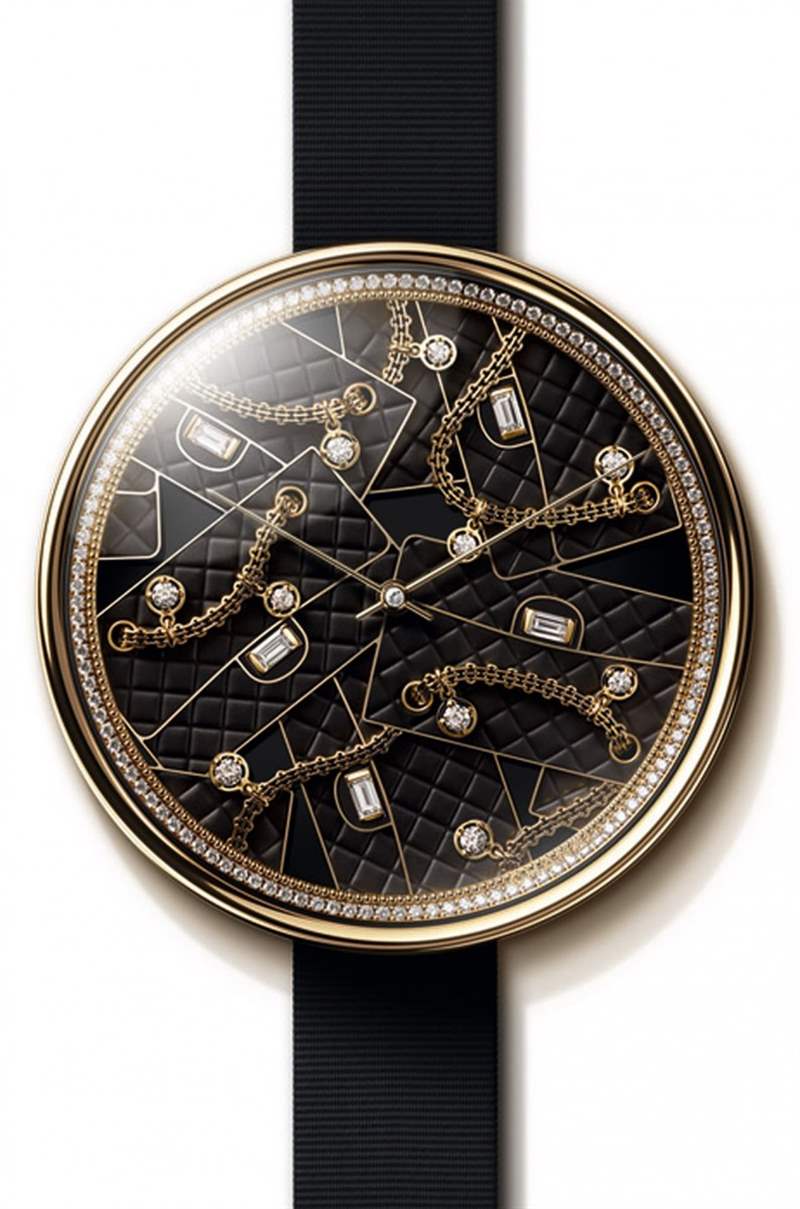 香奈兒高級(jí)制表與高級(jí)訂制服的邂逅Mademoiselle Privé腕表系列-復(fù)刻表