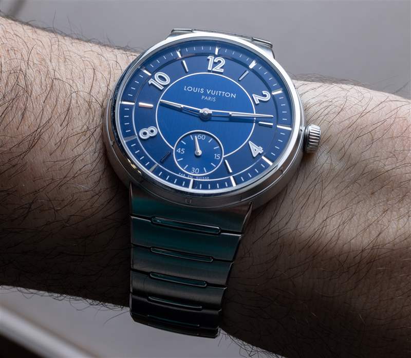 親身體驗(yàn)：路易威登重新推出高端一體式手鏈?zhǔn)直?Tambour-復(fù)刻表