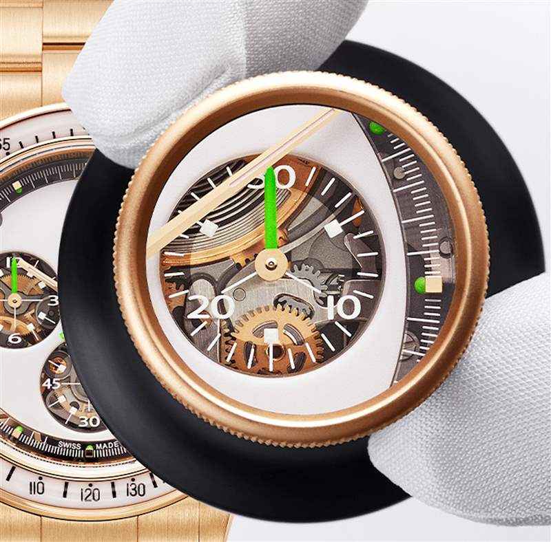 Maroon 5主音改裝Daytona勁有Taste！霓虹綠鏤空勞力士極具觀賞性-復(fù)刻表