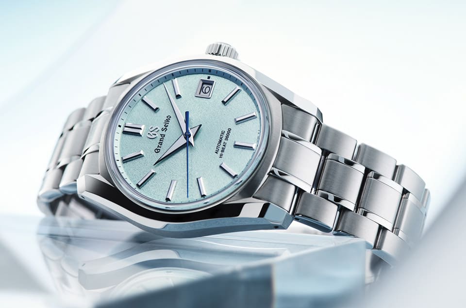 GRAND SEIKO 2023年臺灣限定版以節氣「榖雨」為靈感天青色面盤充滿春天活力-復刻表