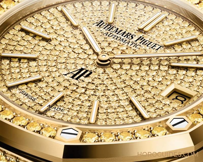 光彩熠熠！愛彼Royal Oak Jumbo全鑲寶石版限量登場-復刻表