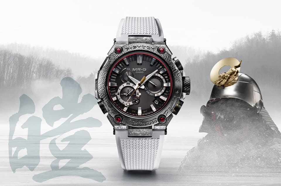 G-SHOCK旗艦系列MR-G新作「沖擊丸」再度以武士頭盔為靈感展現(xiàn)勇猛氣勢-復(fù)刻表