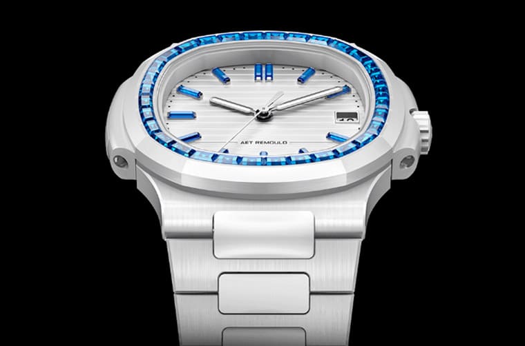 「白陶瓷搭彩色寶石」百達(dá)翡麗金鷹5711掀起高級(jí)運(yùn)動(dòng)表奢華風(fēng)-復(fù)刻表