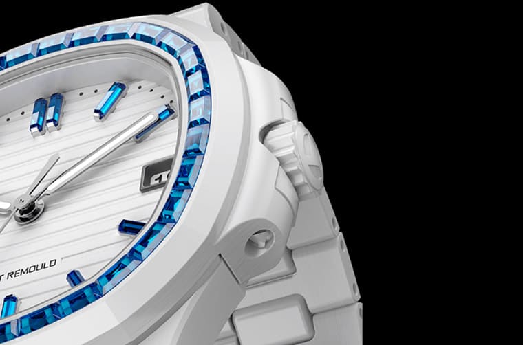 「白陶瓷搭彩色寶石」百達(dá)翡麗金鷹5711掀起高級(jí)運(yùn)動(dòng)表奢華風(fēng)-復(fù)刻表