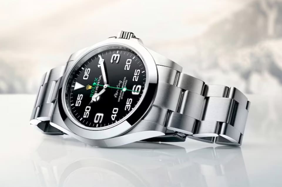 勞力士Air-King「半年內(nèi)一路跌」最新價格與行情整理-復(fù)刻表