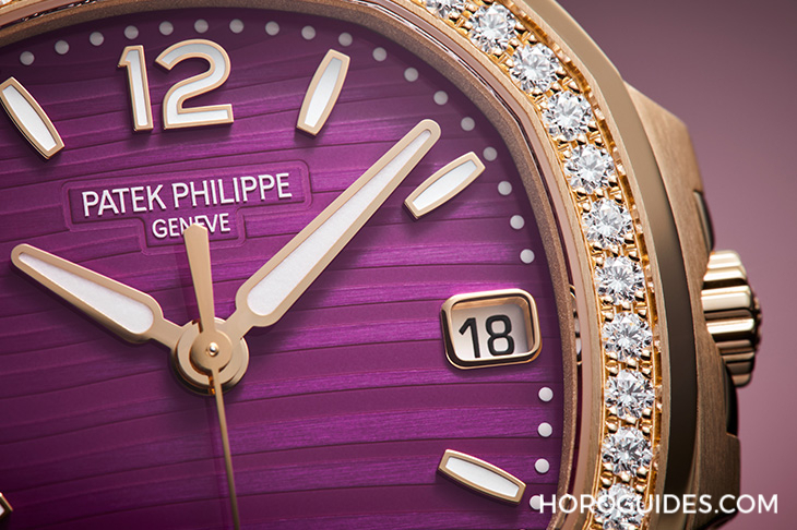 Ladies First！百達(dá)翡麗最新Aquanaut Luce「彩虹」三問(wèn)表與Nautilus織紋復(fù)合表帶-復(fù)刻表