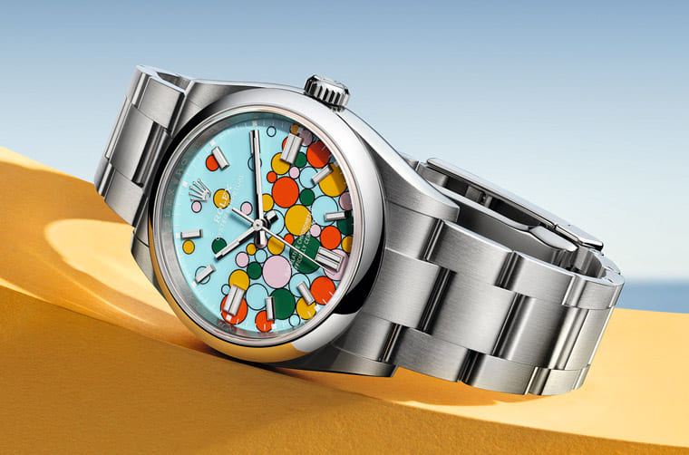 勞力士Oyster Perpetual綠漆面、彩色氣泡面各型號(hào)原廠價(jià)格與最新行情（2023年11月更新）-復(fù)刻表