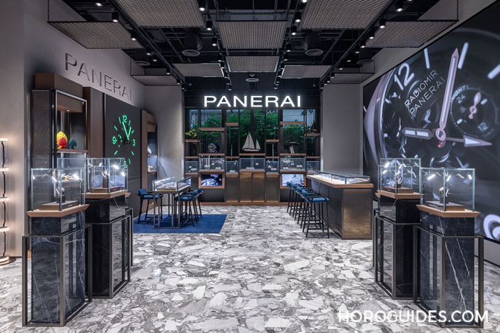 Panerai全新概念店進(jìn)駐臺(tái)北東區(qū)新地標(biāo)Diamond Towers-復(fù)刻表