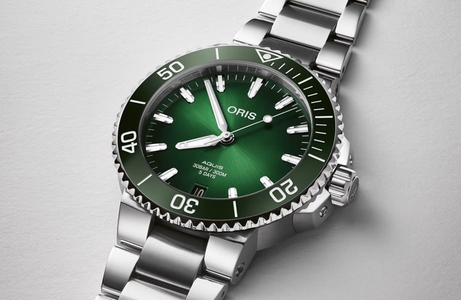 「10萬元陶瓷圈綠水鬼」萬寶龍1858 Iced Sea與ORIS Aquis比較-復刻表