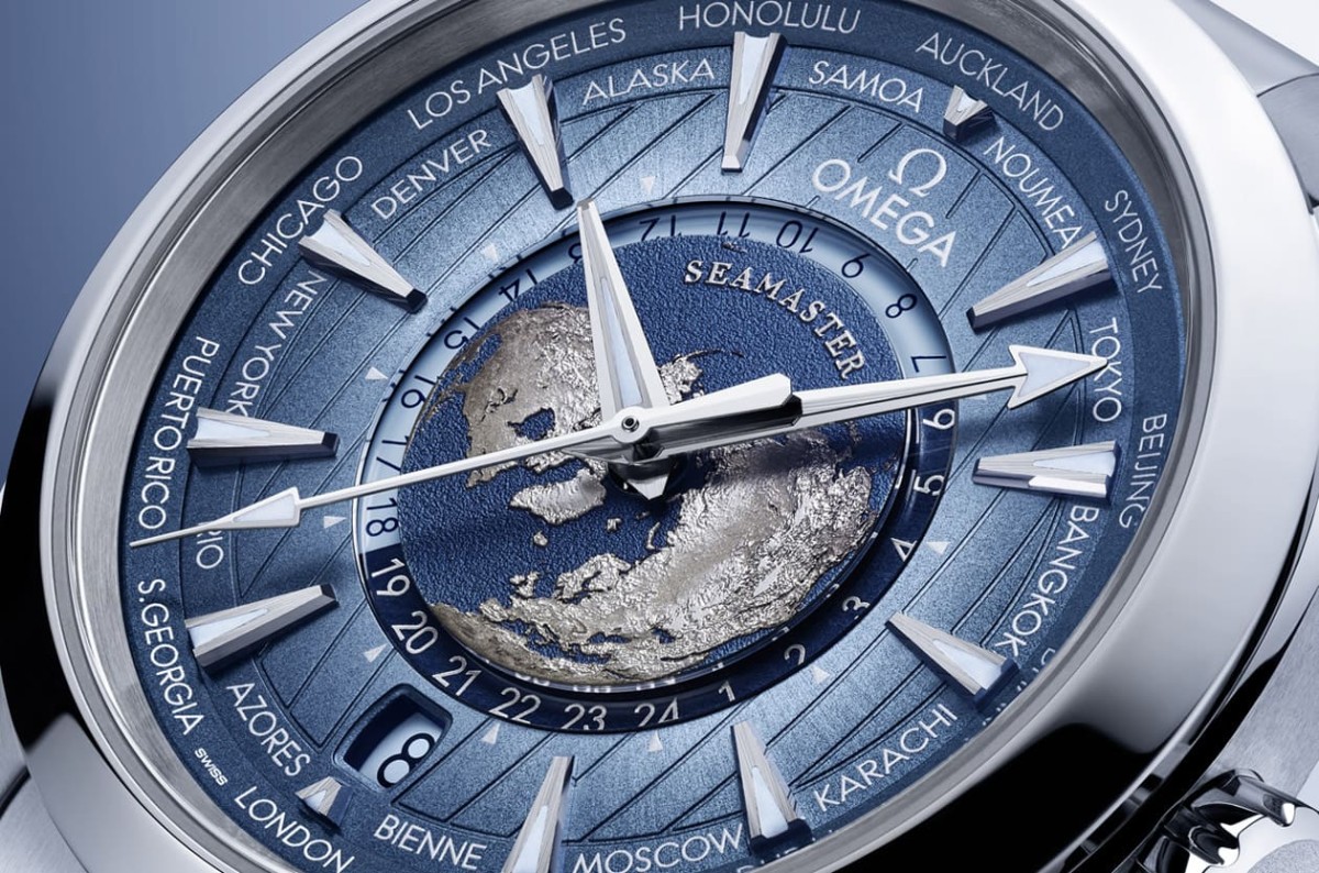 歐米茄海馬75周年必敗清單「夏日藍色」面盤Aqua Terra世界時區(qū)出國超實用-復刻表