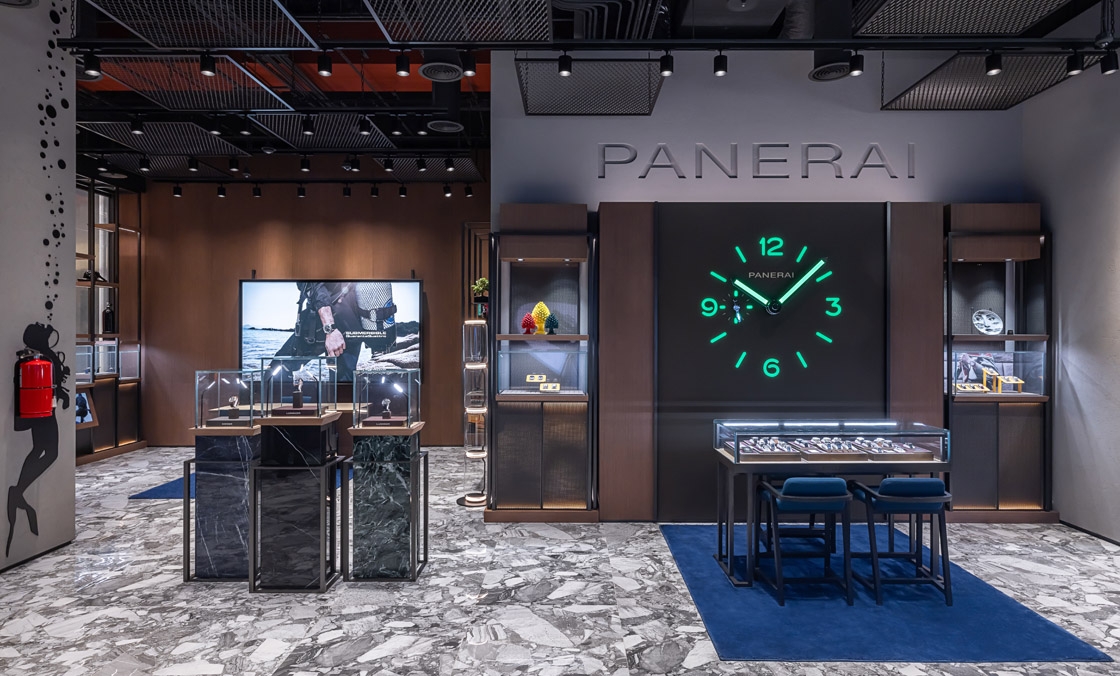Panerai全新概念店進(jìn)駐臺(tái)北東區(qū)新地標(biāo)Diamond Towers-復(fù)刻表