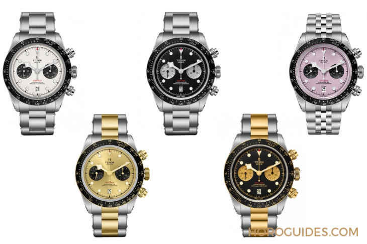 顛覆傳統的粉紅熊貓！帝舵表TUDOR發表Black Bay Chrono 'Pink'粉紅表盤計時碼表-復刻表