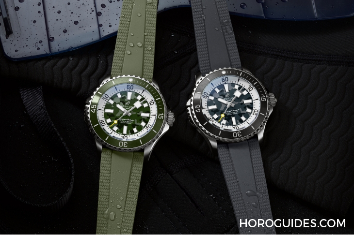 百年靈Superocean Super Diver 46mm鈦金千米深潛新款現(xiàn)身-復(fù)刻表