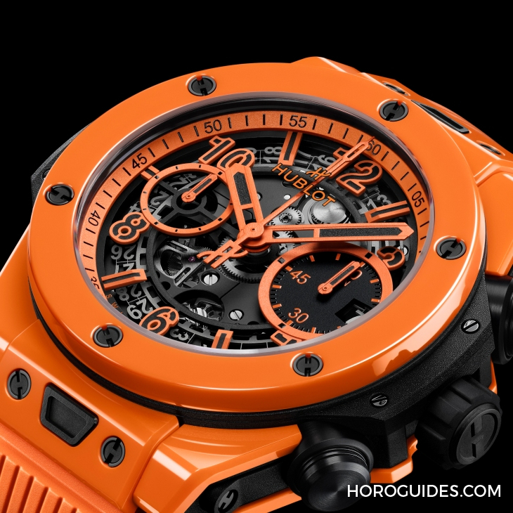 今夏最時尚的色彩！ HUBLOT推出全新Big Bang Unico Orange Ceramic橙色陶瓷腕表-復刻表