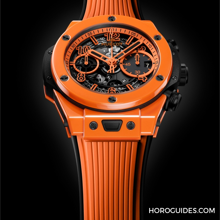 今夏最時尚的色彩！ HUBLOT推出全新Big Bang Unico Orange Ceramic橙色陶瓷腕表-復刻表