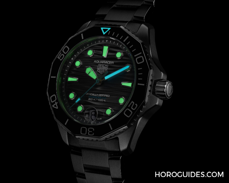 潛水猛將升級(jí)！ TAG HEUER推出全新Aquaracer Professional 300日期腕表與GMT腕表-復(fù)刻表