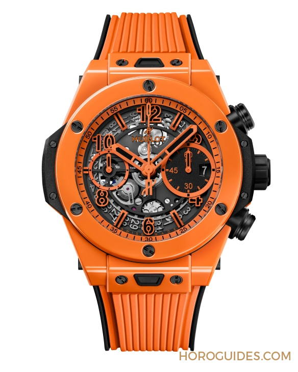 今夏最時尚的色彩！ HUBLOT推出全新Big Bang Unico Orange Ceramic橙色陶瓷腕表-復刻表