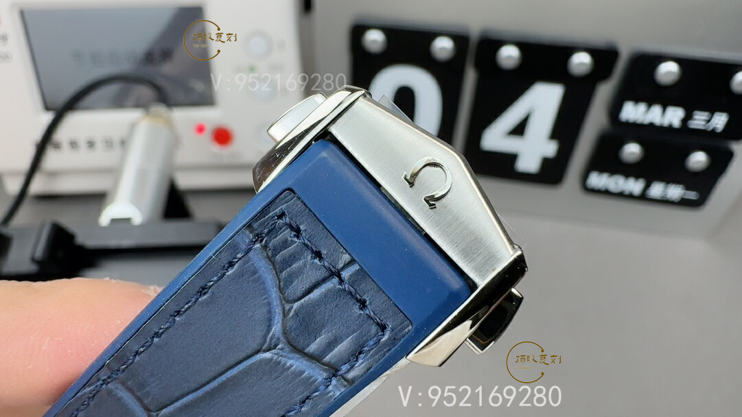 VS廠歐米茄第五代星座藍圈白面腕表做工怎么樣-復刻表