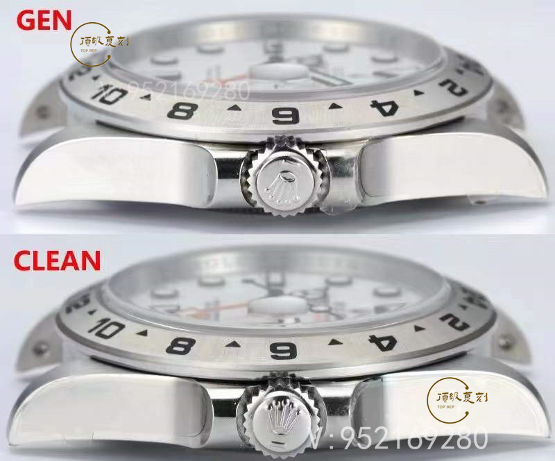 Clean廠C廠勞力士探險家2探二42mm丹東3285機芯對比正品怎么樣-復刻表