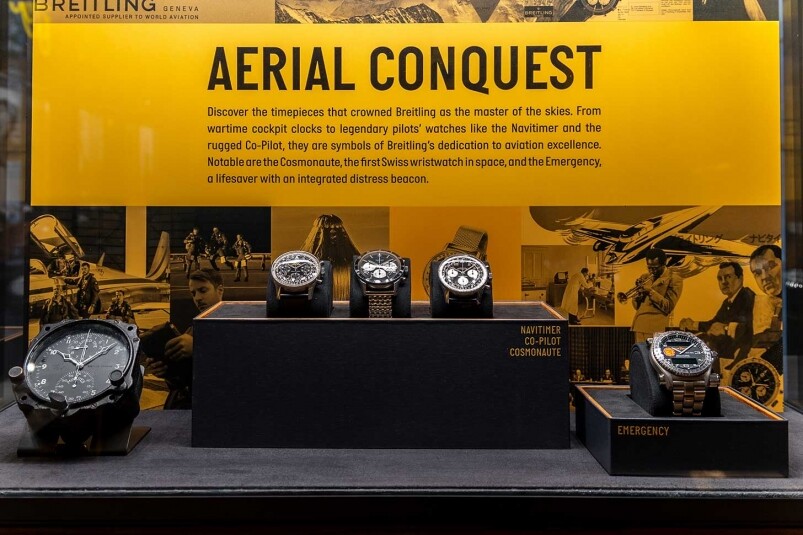 探索時光之旅：Breitling 140周年復(fù)古腕表展登陸-復(fù)刻表