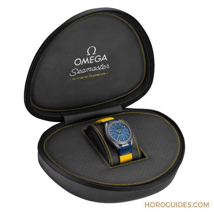 超輕鈦金！ OMEGA為奧運金牌得主Armand Duplantis推出新款Seamaster Aqua Terra Ultra Light-復刻表