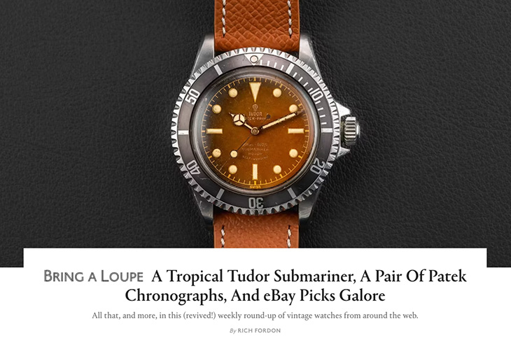 Hodinkee創(chuàng)辦人發(fā)文,鐘表媒體平臺在這個時代的生存之道有解嗎?-復(fù)刻表